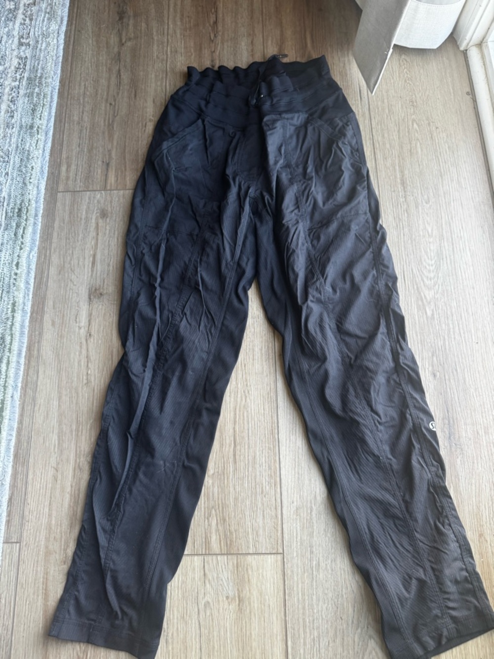 lululemon athletica Dance Studio Black Cropped Athletic Pants